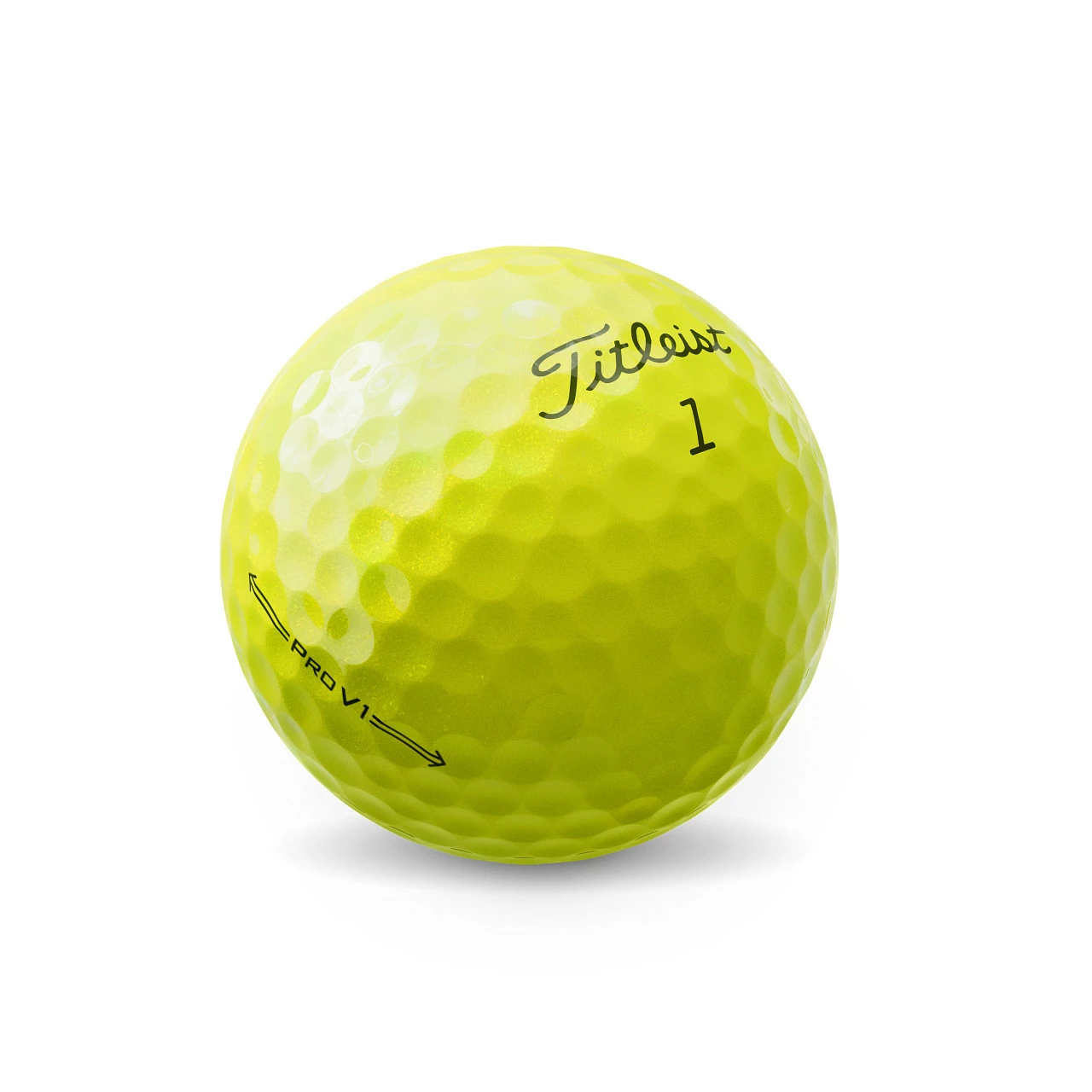 Titleist Pro V1 Yellow Dozen Golf Balls 2021 - Image 5