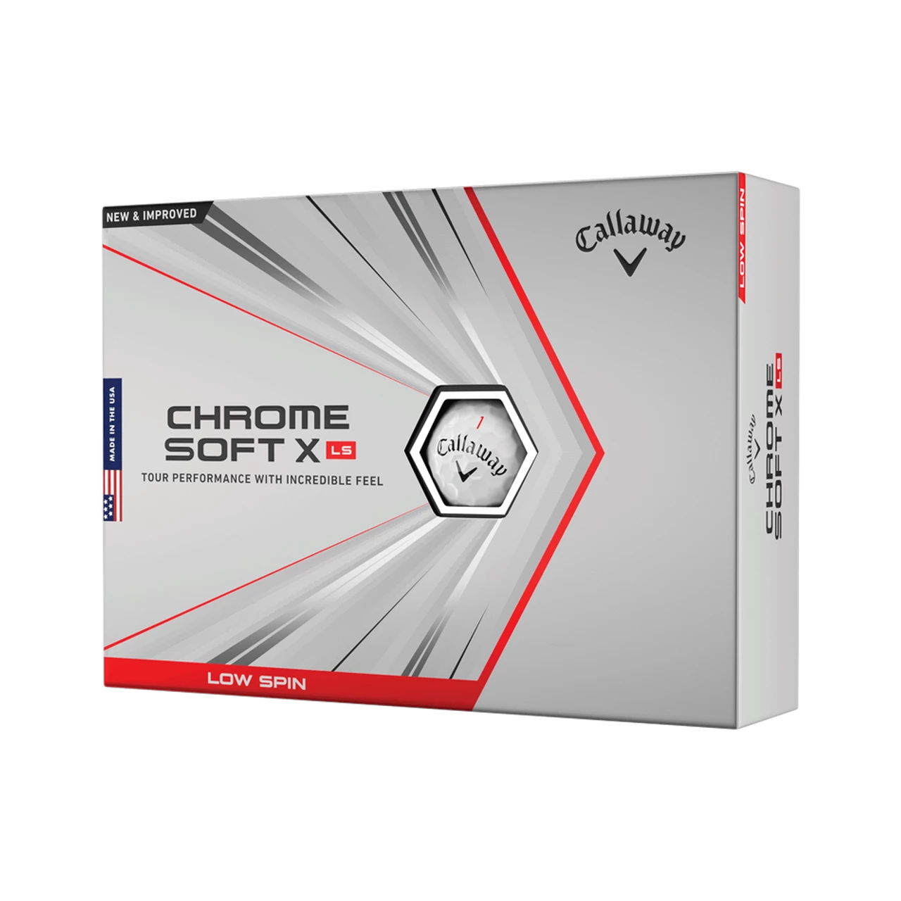 Callaway Chrome Soft X LS Dozen Golf Balls