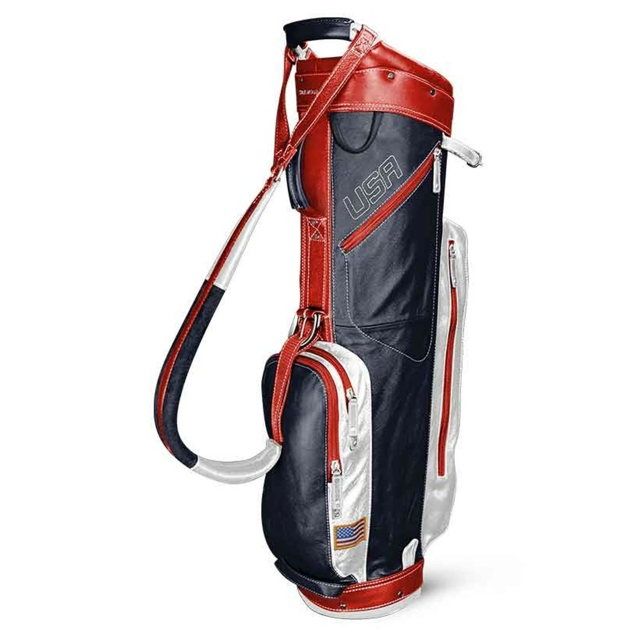 Sun Mountain Leather Cart Bag - Image 5