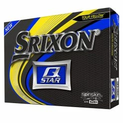 Srixon Golf Srixon Q-Star Tour Yellow Dozen Golf Balls