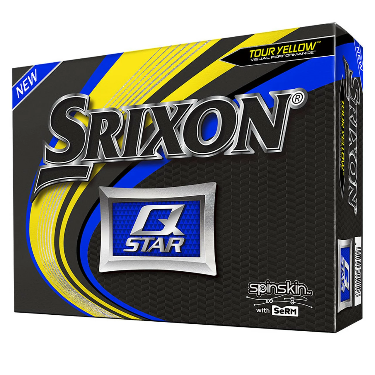 Srixon Golf Srixon Q-Star Tour Yellow Dozen Golf Balls