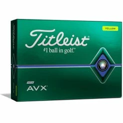 Titleist AVX Yellow Dozen Golf Balls